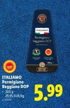 Promotie: Parmigiano Reggiano DOP