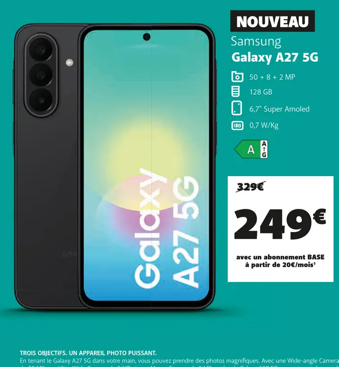 Offre: Galaxy A27 5G