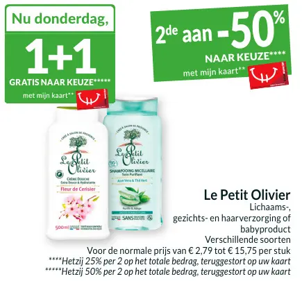Promotie: Le Petit Olivier
