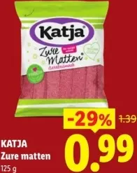 Aanbieding: Zure matten