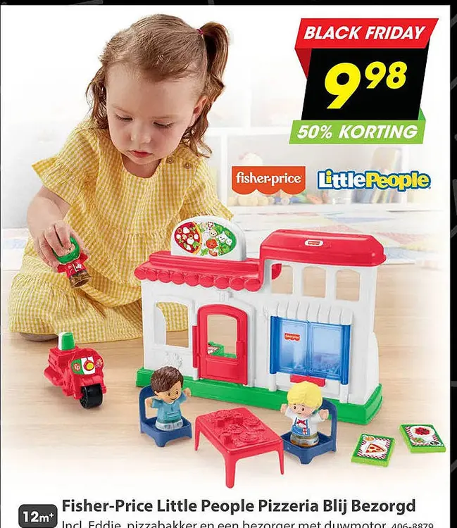 Aanbieding: Little People Pizzeria Blij Bezorgd