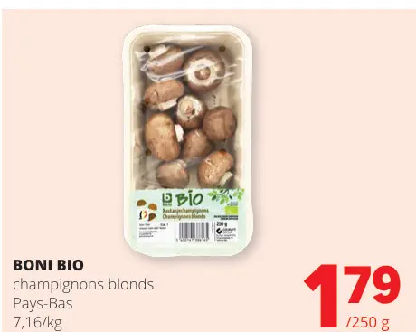 Offre: Champignons blonds