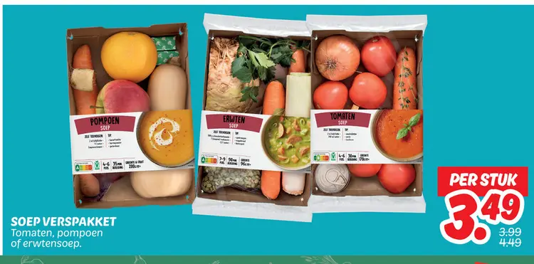 Aanbieding: Soep verspakket