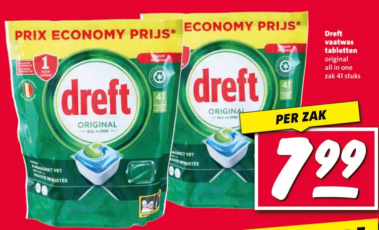 Aanbieding: vaatwas tabletten