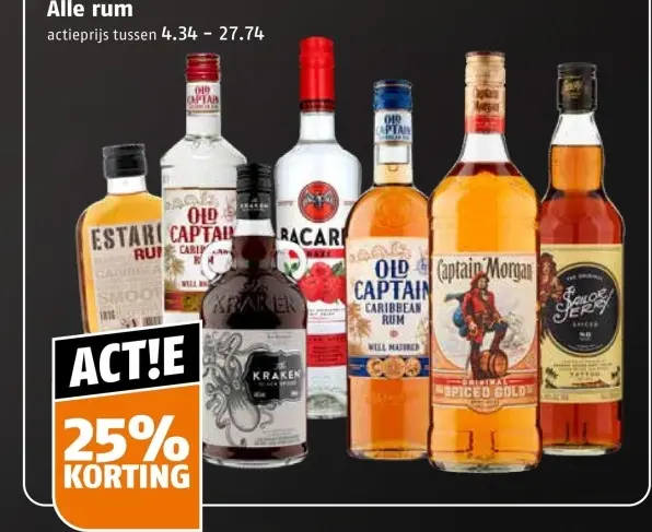 Aanbieding: Alle rum
