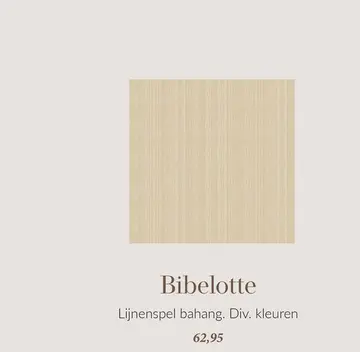 Aanbieding: Bibelotte