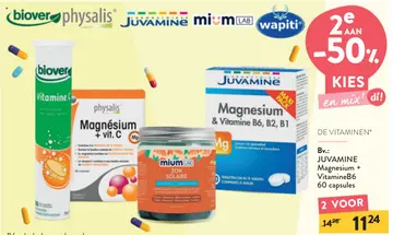 Aanbieding: JUVAMINE Magnesium + VitamineB6