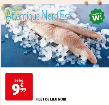 Offre: FILET DE LIEU NOIR
