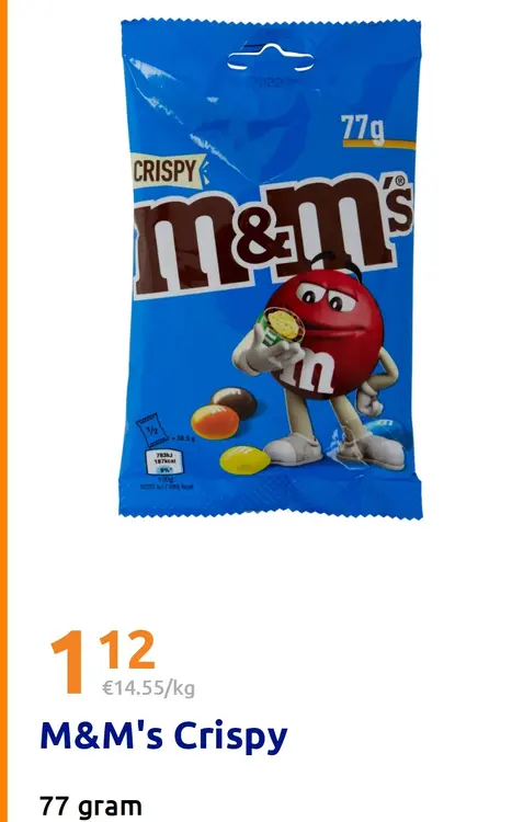 Promotie: M&M's Crispy