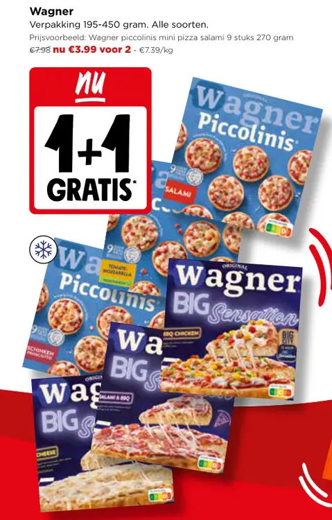 Promotie: Piccolinis mini pizza salami