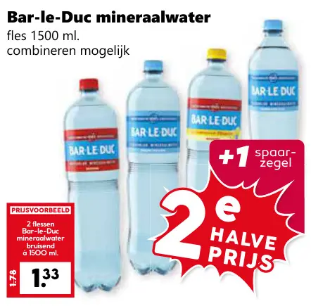 Aanbieding: Mineraalwater
