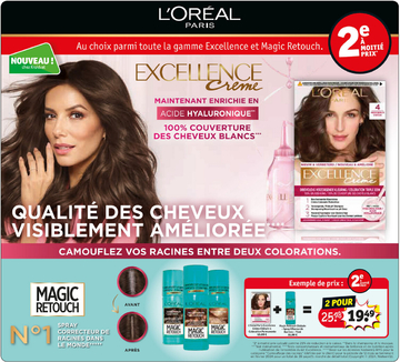 Offre: L'Oréal Paris Excellence Crème Châtain 4 - Co