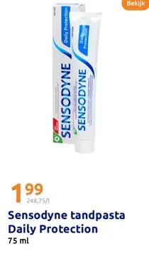 Aanbieding: Sensodyne tandpasta Daily Protection