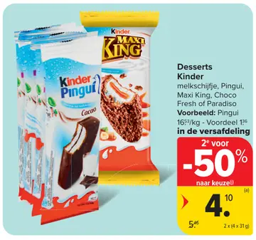 Aanbieding: Desserts