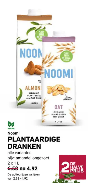 Aanbieding: Plantaardige dranken