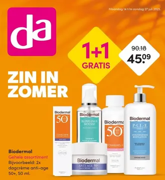 Aanbieding: Biodermal Gehele assortiment