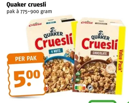 Aanbieding: Cruesli