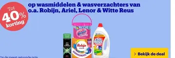 Aanbieding: Wasmiddelen & wasverzachters