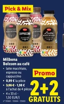 Offre: Boisson au café