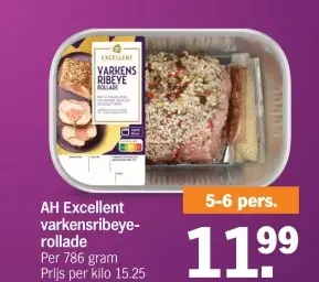 Aanbieding: Varkensribeye-rollade