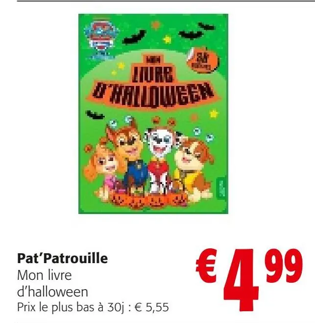 Offre: Mon livre d'halloween