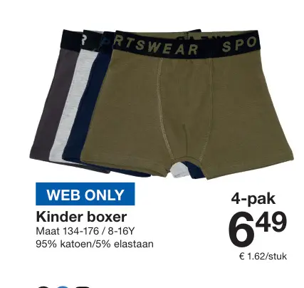 Promotie: Kinder boxer