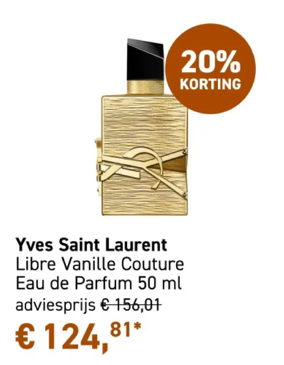 Aanbieding: Libre Vanille Couture Eau de Parfum