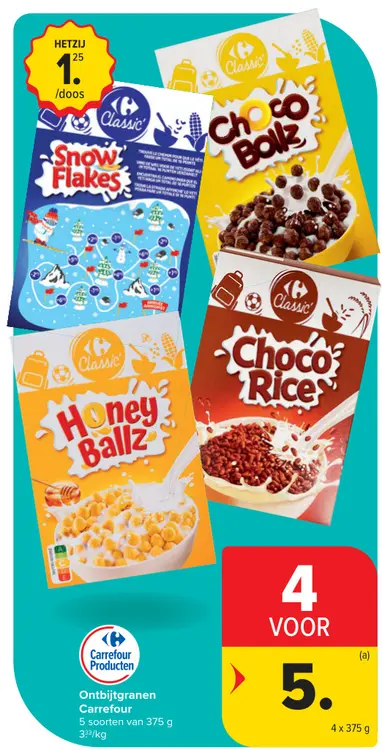 Promotie: Ontbijtgranen