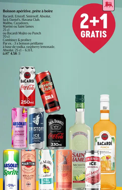 Offre: Boisson apéritive, prete a boire