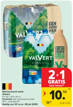 Aanbieding: Niet-bruisend water