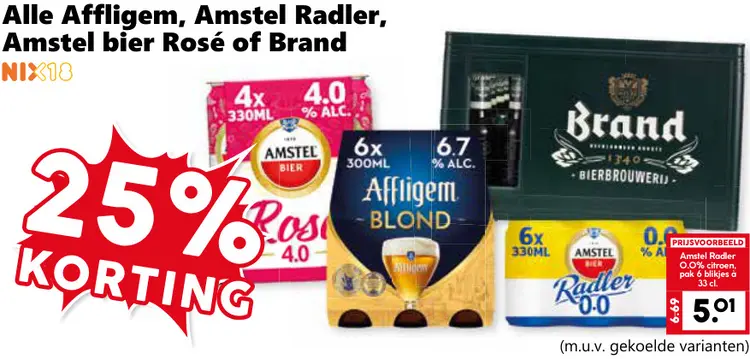 Aanbieding: Bier