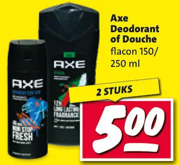 Aanbieding: Axe Deodorant of Douche