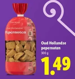 Aanbieding: Oud Hollandse pepernoten