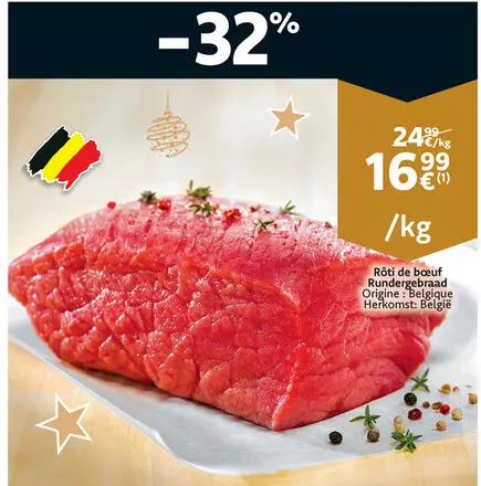 Promotie: Rôti de bœuf