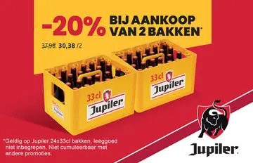 Aanbieding: Jupiler bierbak