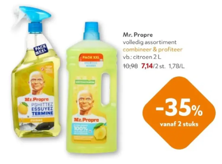 Promotie: Mr. Propre
