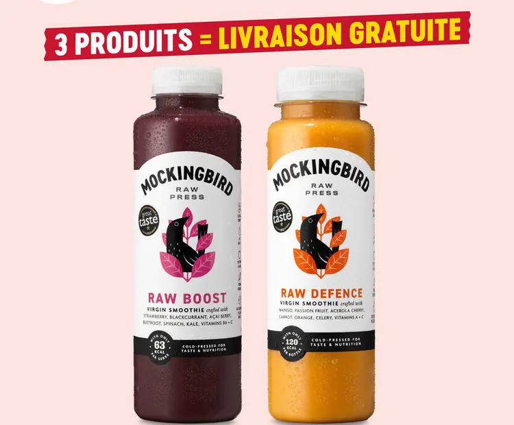 Offre: Mockingbird raw boost & raw defence