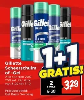 Scheerschuim of -Gel