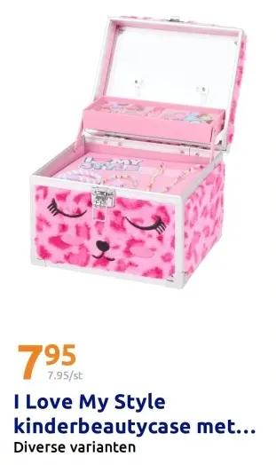 Promotie: I Love My Style kinderbeautycase