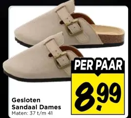 Aanbieding: Gesloten Sandaal Dames
