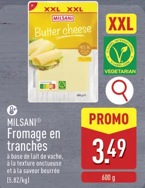 Offre: Fromage en tranches