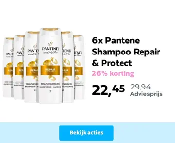 Aanbieding: Pantene Shampoo Repair & Protect