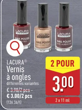 Offre: Vernis à ongles