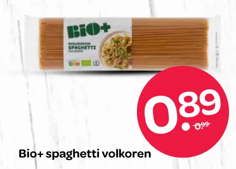 Aanbieding: spaghetti volkoren