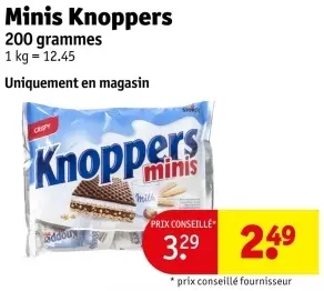 Offre: Minis Knoppers