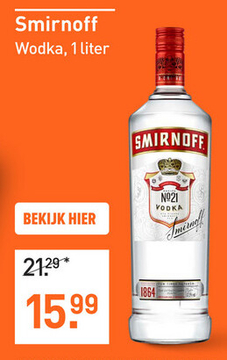 Aanbieding: Smirnoff 100CL Mixen