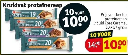 Aanbieding: Kruidvat proteïnereep