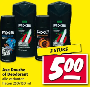 Aanbieding: Douche of Deodorant