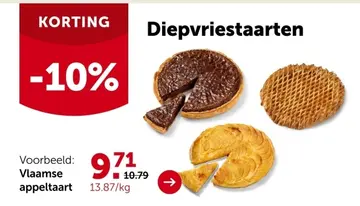 Aanbieding: Diepvriestaarten