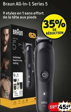 Offre: Braun All-in-1 Series 5